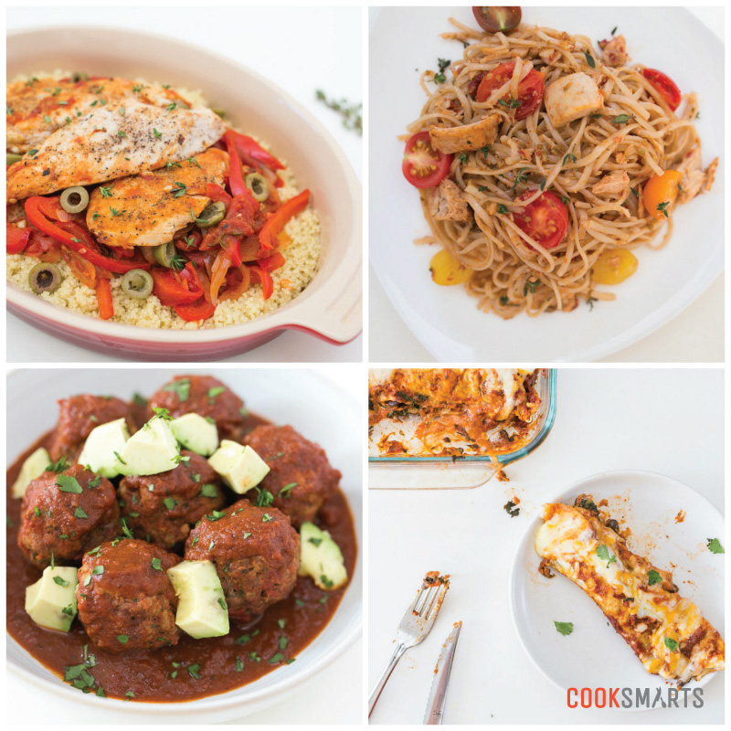 Weekly Meal Plan Menu | Week of 12/29/14 | Cook Smarts