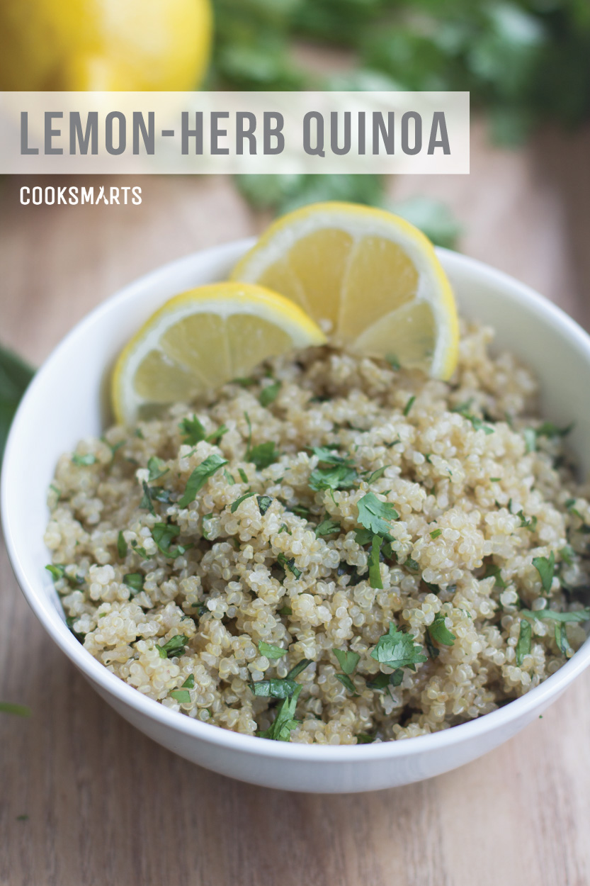 Lemon-Herb Quinoa | Cook Smarts Recipe