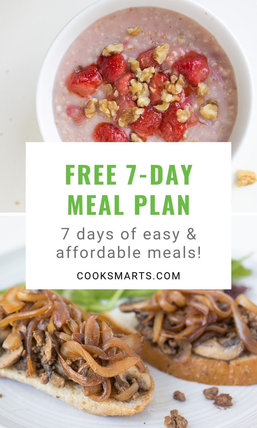 7 Day Meal Plan with Breakfasts, Lunches, and Dinners | Cook Smarts