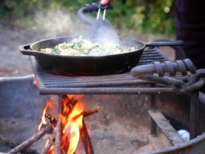 Cooking at Camp: Cast Iron Pots and Stoves